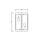 Бра Vele Luce Tivoli VL5073W12