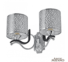 Бра Arte Milano Florentia-6787 306787/2W Bk/Ni