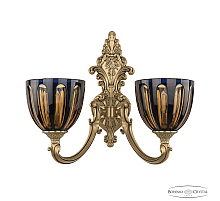 Бра Bohemia Ivele Crystal Verona 7209B14/2/175 FP P1 U Amber-Blue/H-1H