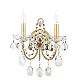 Бра Crystal Lux Odelis AP2 Gold