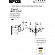 Бра iLamp Diamond W6071-2 GD+CL