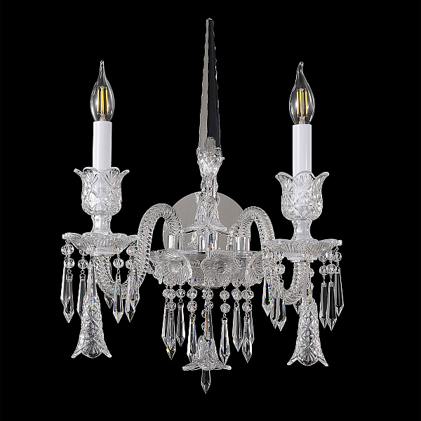 Бра Crystal Lux VERSAILLES AP2 CHROME