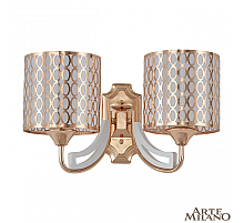 Бра Arte Milano Florentia-3387 303387/2W Wh/Gd