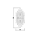 Бра Vele Luce Clarinetto VL3314W22