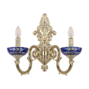 Бра Bohemia Ivele Crystal Verona 7203B15/2/210 GW P Clear-Blue/H-1J