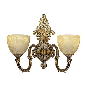 Бра Bohemia Ivele Crystal Verona 7203B15/2/210 GW P1 U Rose