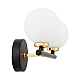 Бра Lumina Deco Marsiada LDW 6033-2 BK+F.GD