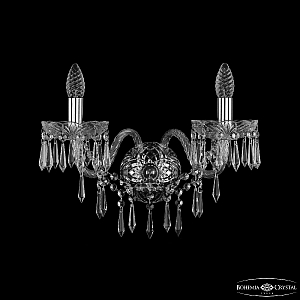 Бра Bohemia Ivele Crystal 1403B/2/195/XL Ni