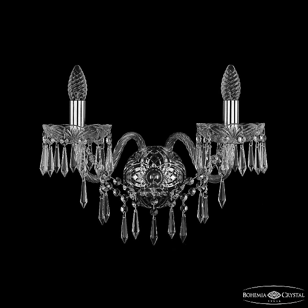 Бра Bohemia Ivele Crystal 1403B/2/195/XL Ni