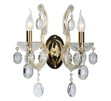 Бра Crystal Lux Hollywood AP2 Gold