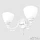 Бра Arte Milano 342837/2W WT+SL