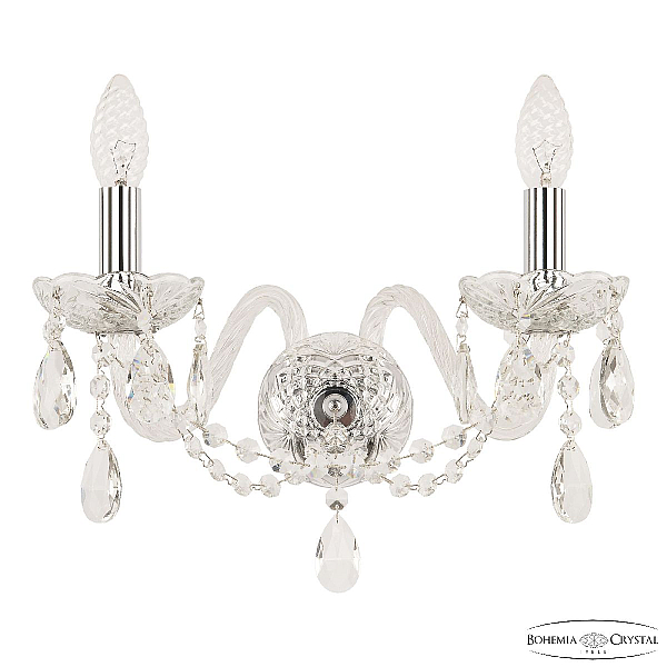 Бра Bohemia Ivele Crystal 116B/2/165 Ni