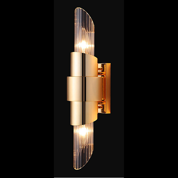 Бра Crystal Lux Justo AP2 Gold