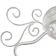 Бра Arte Milano 341120/2W WT+SL