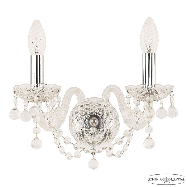 Бра Bohemia Ivele Crystal 108B/2/141 Ni