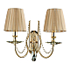 Бра Crystal Lux Victoria AP2 Gold/Amber