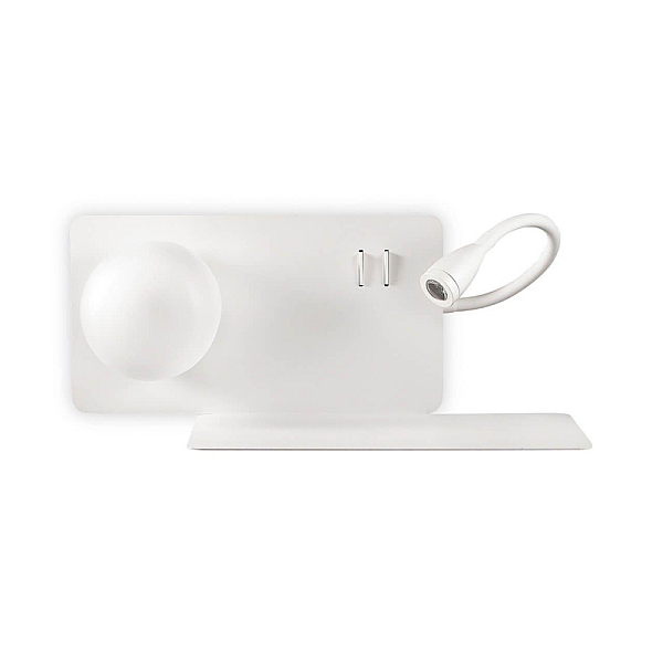 Бра Ideal Lux Book-2 AP2 Bianco 174822