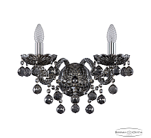 Бра Bohemia Ivele Crystal 1409B/2/160/XL Ni Balls M731