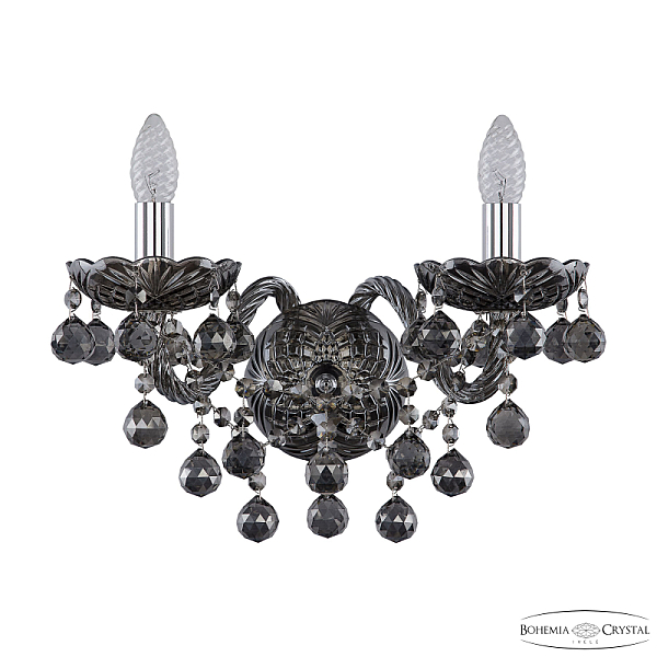 Бра Bohemia Ivele Crystal 1409B/2/160/XL Ni Balls M731