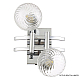 Бра Crystal Lux Luxury AP2 Chrome