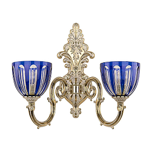 Бра Bohemia Ivele Crystal Verona 7203B15/2/210 GW P1 U Clear-Blue/H-1H