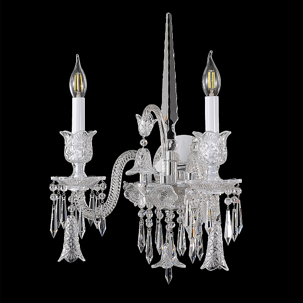 Бра Crystal Lux VERSAILLES AP2 CHROME