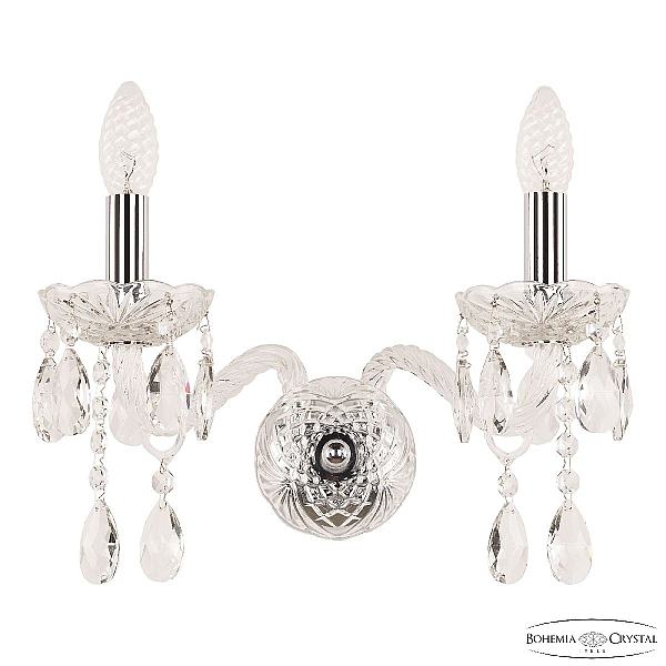 Бра Bohemia Ivele Crystal 107B/2/165 Ni