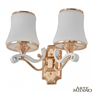 Бра Arte Milano Florentia-3987 303987/2W Wh/Gd