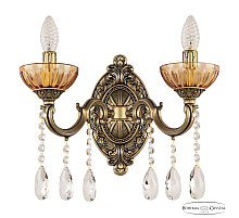 Бра Bohemia Ivele Crystal AL7801B10/2/175 A AGB P Amber/M-1H