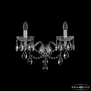 Бра Bohemia Ivele Crystal 1415B/2/200/XL Ni