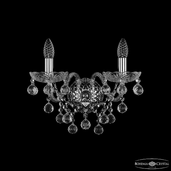 Бра Bohemia Ivele Crystal 1409B/2/160/XL Ni