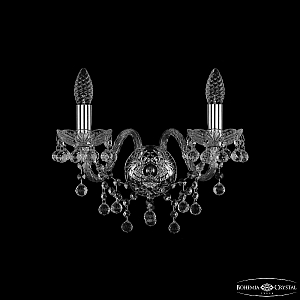 Бра Bohemia Ivele Crystal 1409B/2/160 Ni