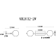 Бра MyFar Valency MR2032-2W