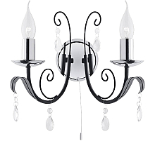 Бра Arte Lamp Romana A1742AP-2BK
