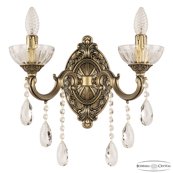 Бра Bohemia Ivele Crystal AL7801B10/2/175 B AGB P Clear/M-1H