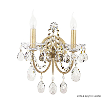 Бра Crystal Lux ODELIS AP2 GOLD
