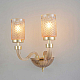 Бра Crystal Lux SILVESTRO AP2 AMBER