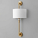 Бра Crystal Lux VINTAGE AP2 BRASS