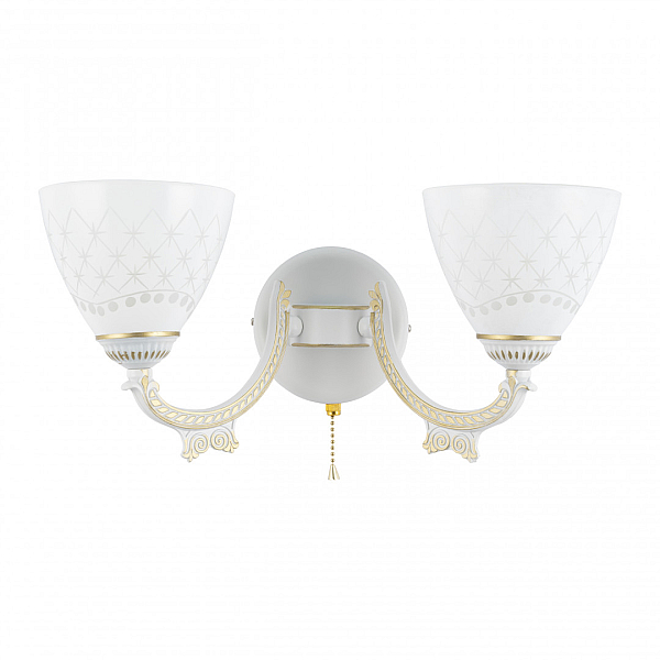 Бра Arte Milano 343837/2W WT+G
