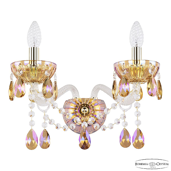 Бра Bohemia Ivele Crystal 5413B/2/165 G Shampan/M-1H K777