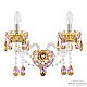 Бра Bohemia Ivele Crystal 5413B/2/165 G Shampan/M-1H K777