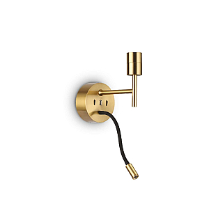 Гибкое бра Ideal lux SET UP MAP2 OTTONE 259857