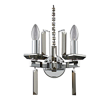 Бра Crystal Lux Marron AP2 Chrome