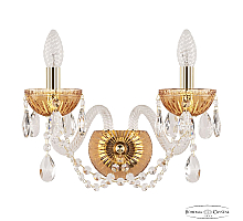 Бра Bohemia Ivele Crystal 5402B/2/165 G Amber/M-1G