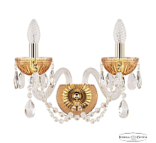 Бра Bohemia Ivele Crystal 5402B/2/165 G Amber/M-1G