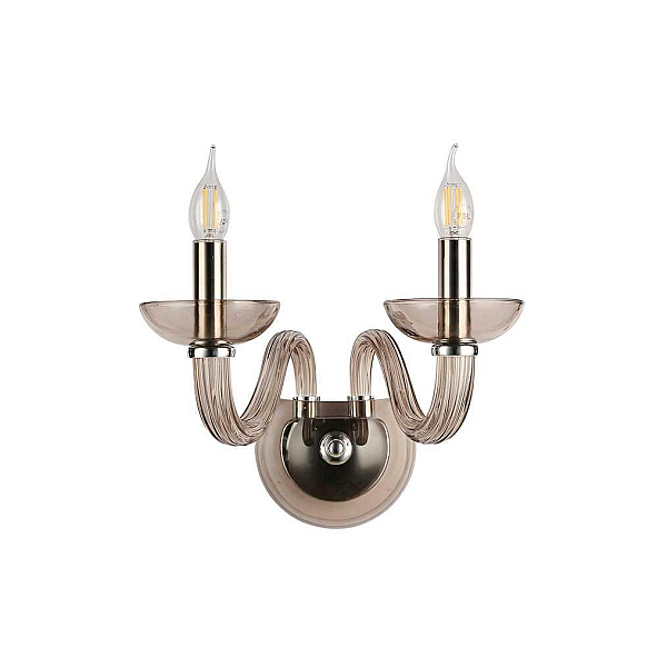 Бра Newport 8642/A chrome coffee М0071703