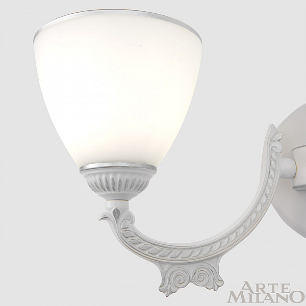Бра Arte Milano 342837/2W WT+SL