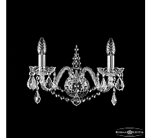 Бра Bohemia Ivele Crystal 1411B/2/160 Ni Leafs