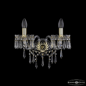 Бра Bohemia Ivele Crystal 1403B/2/160/XL G