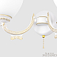 Бра Arte Milano 342837/2W WT+G